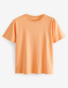 Camisetas informales de algodón y poliéster con cuello redondo para hombre, ropa a la moda de alta calidad, con logotipo personalizado bordado, venta al por mayor, verano, 100% - Product Image 2