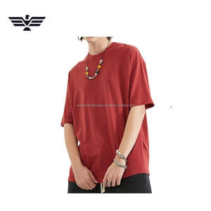 Camisetas de Jersey para Hombre, Corte Regular, 100% Algodón, Tejido de Punto, Manga Corta, Logotipo Personalizado Impreso, Fabricación Profesional, Superventas, Color Sólido, 2026 - Product Image 5