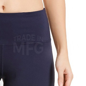 2024 femmes Fitness séchage rapide Legging superbe qualité respirant Spandex matériel sans couture Logo personnalisé Plus mi élastique solide - Product Image 6