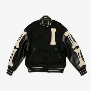 Pakistan Manufacture Custom Made Higher Quality Letterman <b>Jacket</b> Best Quality Fabric Wool And <b>Leather</b> OEM Service - Product Image 4