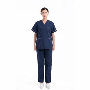Nouvelle arrivée et conception d'hôpital uniforme ensemble de gommages personnalisé en gros respirant tenue survêtement médical gommages uniforme - Product Image 5