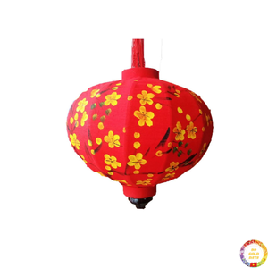 Linterna de seda vibrante marco de SEDA y bambú ideal para decoración de bodas en el jardín Vietnam - Product Image 5