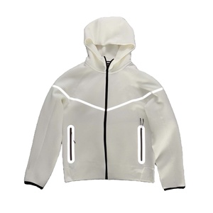 ชุดวอร์มเทคโลโก้สั่งทำพิเศษ แฟชั่นฤดูใบไม้ร่วงฤดูหนาว เสื้อผ้าลำลองผ้าฝ้ายหนานุ่ม สะท้อนแสง ชุดวอร์มผู้ชาย ผลิตโดย HS 2026 - Product Image 1