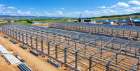 Vente de kits de bâtiments préfabriqués en acier à bas prix, entrepôts préfabriqués à faible coût, ateliers en structure métallique