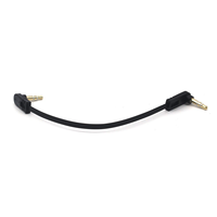 Câble d'extension pour casque d'écoute 3.5mm, 15cm 1/8 "3.5mm TRS mâle vers TRS mâle Câble audio pour prise stéréo Cordon AUX pour casque, autoradio