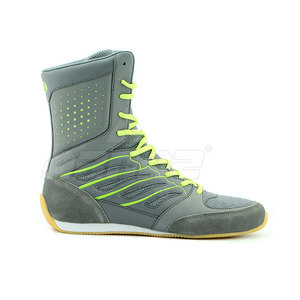 รองเท้าชกมวยระบายอากาศได้ดีและน้ำหนักเบามีหลายขนาดรองเท้าชกมวยหุ้มข้อสำหรับการฝึกอาชีพ - Product Image 2