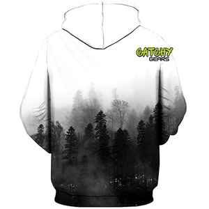 เสื้อฮิปฮอปผู้ชายสำหรับฤดูหนาว ผ้าฟลีซ แห้งเร็ว นุ่ม สบาย คอกลม สวมใส่สบาย พิมพ์ลายได้ตามสั่ง ขายส่งจำนวนมาก - Product Image 2