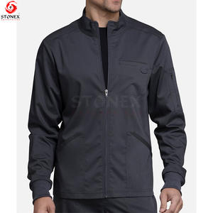 Chaqueta exfoliante con capucha de alta calidad para hombre, diseño sólido con cremallera, superventas, recién llegado, venta al por mayor, gran oferta para invierno - Product Image 6