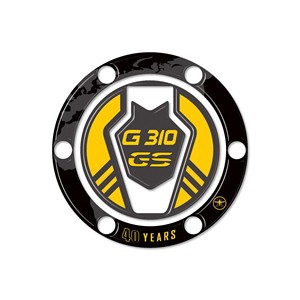 Pegatina de tapa de tanque de combustible 3D para BMW G 310 GS 40th Anniversary 2017-2023 pegatinas de motocicleta compatibles - Product Image 1