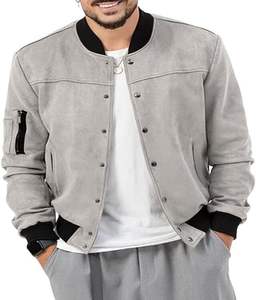 Chaqueta universitaria bordada personalizada, chaqueta con letras de béisbol Unisex para hombres y mujeres, abrigo personalizado de lana y cuero para equipo universitario - Product Image 1