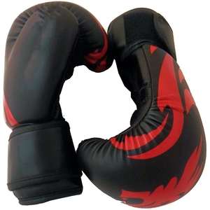 ถุงมือมวยไทยฝึกฝนฟิตเนสยิมถุงมือมวยไทยโลโก้แบบมืออาชีพ - Product Image 2