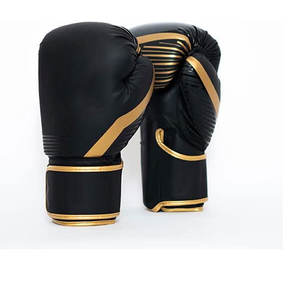 Gants de boxe imprimés personnalisés de 12oz 14oz 16oz avec enveloppes de main rembourrées en gel en cuir de vachette durable pour adultes - Product Image 4