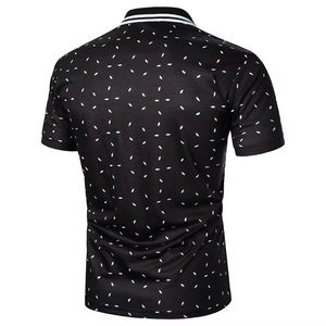 Dernière mode Polo pour homme T-shirt à manches courtes Respirant Coton de haute qualité Impression de logo personnalisé Vente en gros - Product Image 3