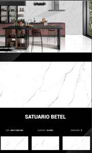 600*1200mm baldosas de porcelana de cerámica modernas 60x120 brillante antideslizante cuerpo completo para decoración de habitaciones - Product Image 5