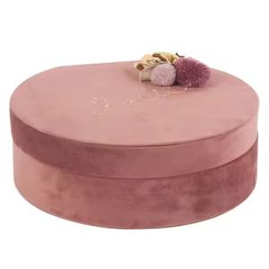 Boîte à bijoux en velours aux designs tendance pour la maison, pour transporter des bijoux et des colliers, boîtes de rangement en velours, accessoires de bijouterie décoratifs - Product Image 4