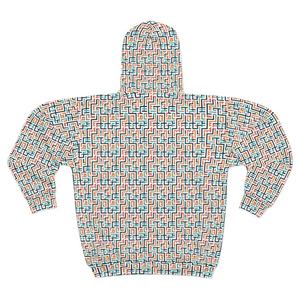 Sweat-shirt à capuche en polyester entièrement imprimé, coupe-vent et respirant, pour hommes, avec sublimation pour l'hiver, entièrement personnalisé - Product Image 4