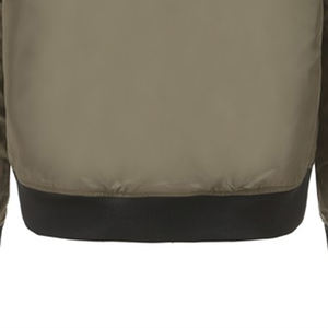 Blouson d'aviateur réversible XL surdimensionné personnalisé pour hommes, vêtements d'hiver neufs avec col montant en tissu léger Fabricant direct - Product Image 5