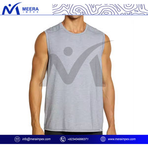 Débardeur sportif de gymnastique à séchage rapide pour hommes, chemise sans manches respirante pour l'entraînement d'été - Product Image 2