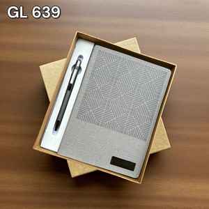 Ensemble cadeau d'affaires 2 en 1 sur demande, stylo à bille et carnet, fabrication artisanale, meilleur design pour Noël, prix compétitif - Product Image 4