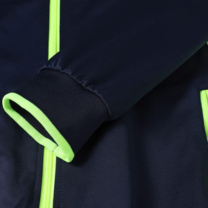 ชุดวอร์มผ้าคอตตอนสำหรับผู้ชายชุดวอร์มผ้าโพลีเอสเตอร์กันน้ำน้ำหนักเบาออกแบบได้ตามต้องการ - Product Image 3