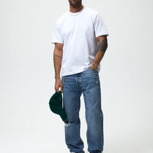 Camiseta de Hombre de Algodón Peinado de Alta Calidad, Diseño Personalizado, Camisetas Vintage con Logotipo Personalizado para Hombre - Product Image 1