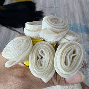 GENIUS WEFT Doble dibujado Cabello liso Cutícula Alineada Virgen 100% Extensiones de cabello humano Proveedores Venta al por mayor Paquetes de cabello - Product Image 3