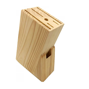 Accesorios Estante para cuchillos de madera Portaherramientas Portacuchillos hecho a mano Cuchillo para color de madera natural muestra gratis - Product Image 4