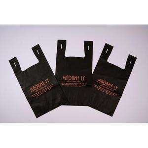 Sac de courses non tissé en W, vente en gros, publicité pour supermarchés, vente chaude de produits alimentaires, approvisionnement en vrac provenant d'une usine étrangère - Product Image 4