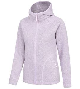 Sudadera con capucha con cremallera para gimnasio de lana sólida estilo callejero para mujer, sudaderas informales con estampado personalizado para mujer con decoración, comodidad al por mayor - Product Image 3