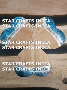 2024 vendeur chaud OEM & ODM planche à découper résine avec planche à fromage en bois ensemble bois d'acacia coupe fromage n'importe quoi conseil - Product Image 3