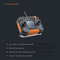 Pengendali Jarak Jauh CROWNPOWER untuk Unit Kontrol Hoist Perangkat Pengangkat Portabel