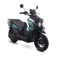 Moto électrique sportive 1500W à deux roues pour adulte, scooter électrique à moteur puissant, vente chaude