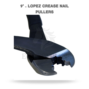 Extractor de Clavos de Herradura Lopez de 9 Pulgadas, Herramienta de Herrador para Remover Herraduras de Caballos - Product Image 2