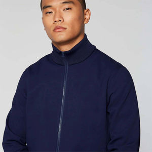 Conjunto Deportivo Azul Personalizado para Hombre, Traje Deportivo Completo con Cremallera, Conjunto Deportivo Informal, Proveedor Mayorista - Product Image 4