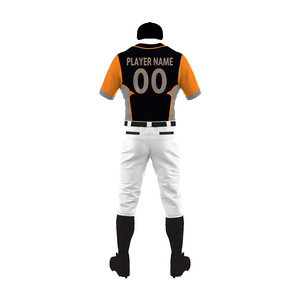 Quality Breathable Baseball <b>Uniform</b> <b>Custom</b> Sportswear Clothing Sets Baseball Jersey Pants Mens <b>Softball</b> Baseball <b>Uniform</b> Sets - Product Image 6