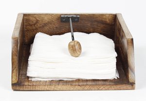 Napkin Box Wood Draw Wooden Box Creative Multi-functional Home Office Restaurant High Quality Handmade Pine w - Product Image 4