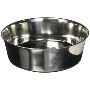 Set Of 2 Metallic Feeding Dog Bowls Premium Quality Round Shape Garden Decorative Unique Dog Water and Food Bowl For Supplies - Product Image 5