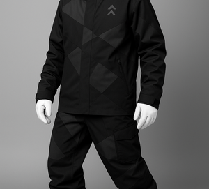 Blue Cloud Drift AeroBreeze <b>Mens</b> Modern Relaxed-Fit SoftTouch Summer Streetwear & Casual Fashion Outfit Ensemble - Product Image 3