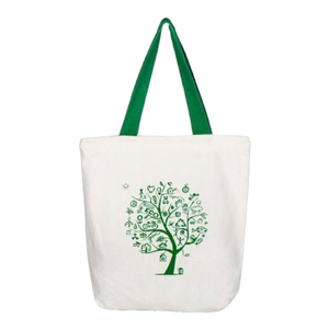 Bolsa de playa con logotipo personalizado, Asa de cincha de algodón, tamaño mini, diseño de Citas - Product Image 2