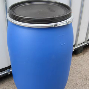 ถัง HDPE ขนาด 200 ลิตร 220 ลิตร แบบทรงกระบอก 55 แกลลอน สีขาว วัสดุพลาสติก แบบซ้อนได้ สำหรับขาย - Product Image 1