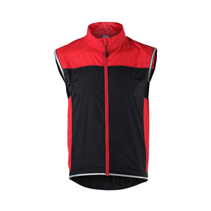 Chaleco de Ciclismo Personalizado para Hombre, Sin Mangas, Cortavientos, Transpirable, de Secado Rápido, con Bolsillos, Ropa de Ciclismo con Colores Personalizados - Product Image 1