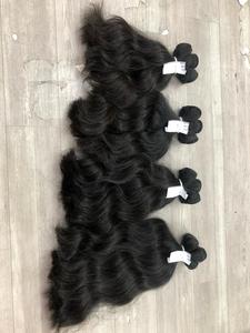 ¡Venta hoy! Cabello crudo vietnamita Paquete ondulado del océano natural Gran cantidad Cabello sin procesar en stock Ahora cabello - Product Image 4