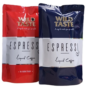 Premium Wild Taste Espresso <b>Liquid</b> <b>Coffee</b> 8 Sticks Sugar-Free Mellow Flavor Food Grade Arabica 15ml Bag Manufactured Malaysia - Product Image 4