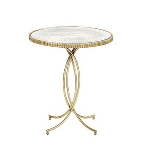 Ensemble de meubles de salon de luxe moderne nordique Tables d'appoint en métal fini or pour café et thé Plateau rectangulaire extensible pour - Product Image 3