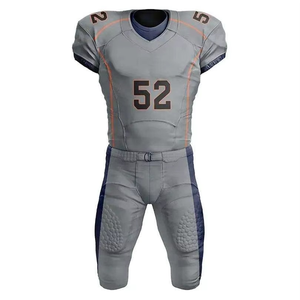 Uniforme de fútbol americano de poliéster 100% al por mayor de alta calidad personalizado y de calidad única para equipos - Product Image 2