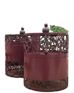 Calentador de alimentos de alta calidad, olla caliente de Metal con soporte, precio al por mayor elegante en bodas, fiestas en hoteles, uso de Buffet, frotamiento dishe - Product Image 1