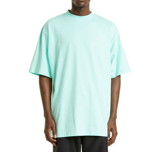 Nuevo diseño Street Wear Drop Blank Heavyweight T-shirt de gran tamaño para hombres Soft 100% Cotton Jersey 220 GSM Hip Hop Anti-Pilling - Product Image 6