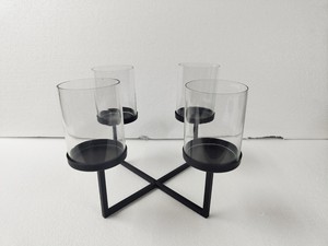 Round Shape Aluminum <b>Candle</b> Stand Christmas Lighting <b>Candle</b> <b>Gold</b> <b>Candle</b> Stand Holder for Christmas Decorative Handmade - Product Image 6