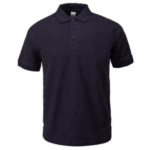 Polos personnalisés coupe ajustée anti-rides pour hommes et femmes 100% coton brodé disponible en couleurs claires et options de taille plus - Product Image 1