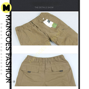 กางเกงคาร์โก้ผ้าลูกฟูกเนื้อหนาปานกลาง ระบายอากาศได้ดี ทรงขากว้าง สไตล์ชุดทำงานเดินป่ากลางแจ้งสำหรับฤดูหนาว  มีหลายกระเป๋า  แบบยูนิเซ็กซ์ - Product Image 6